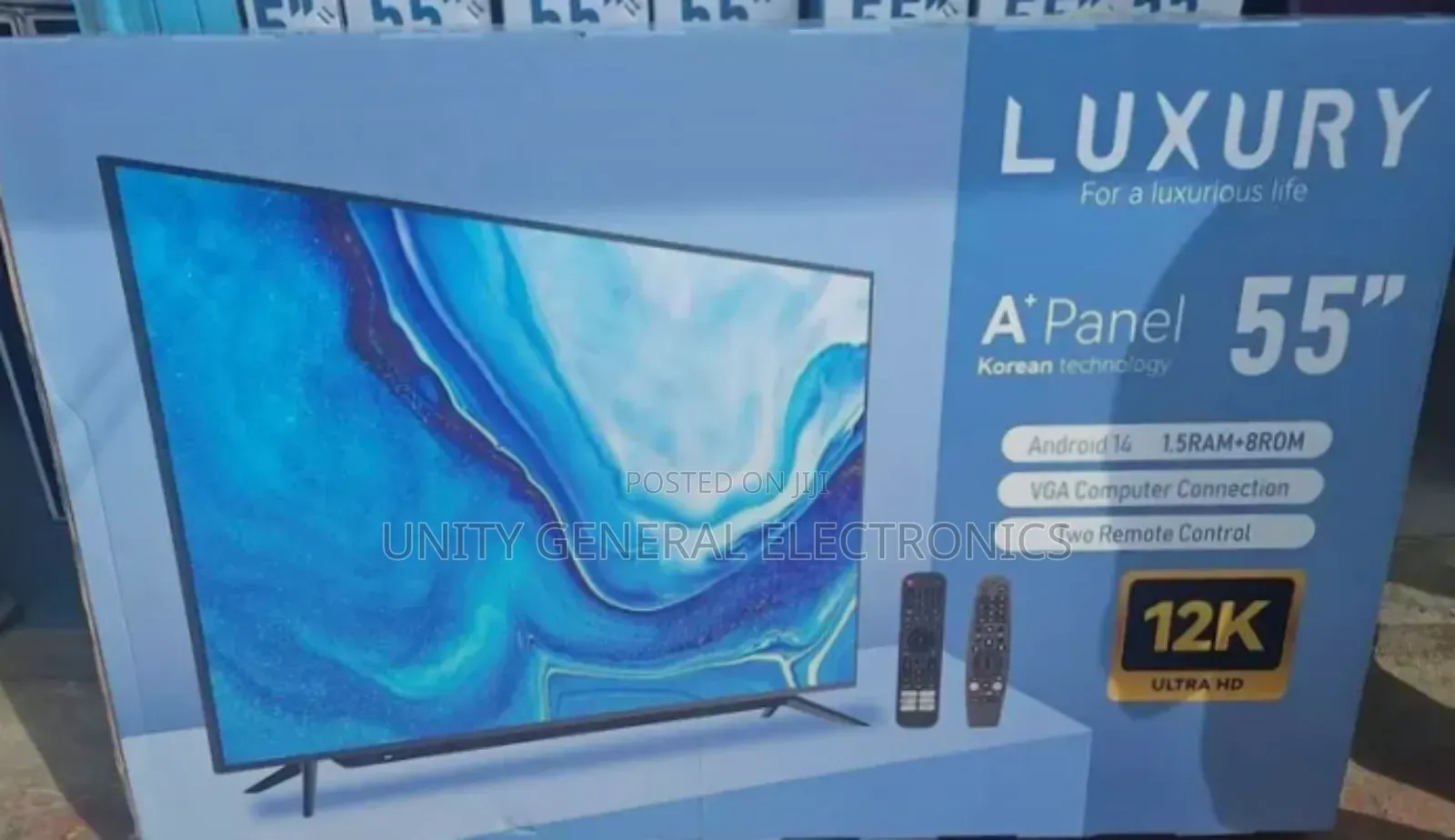 Luxiry 55" New 2025 Tv