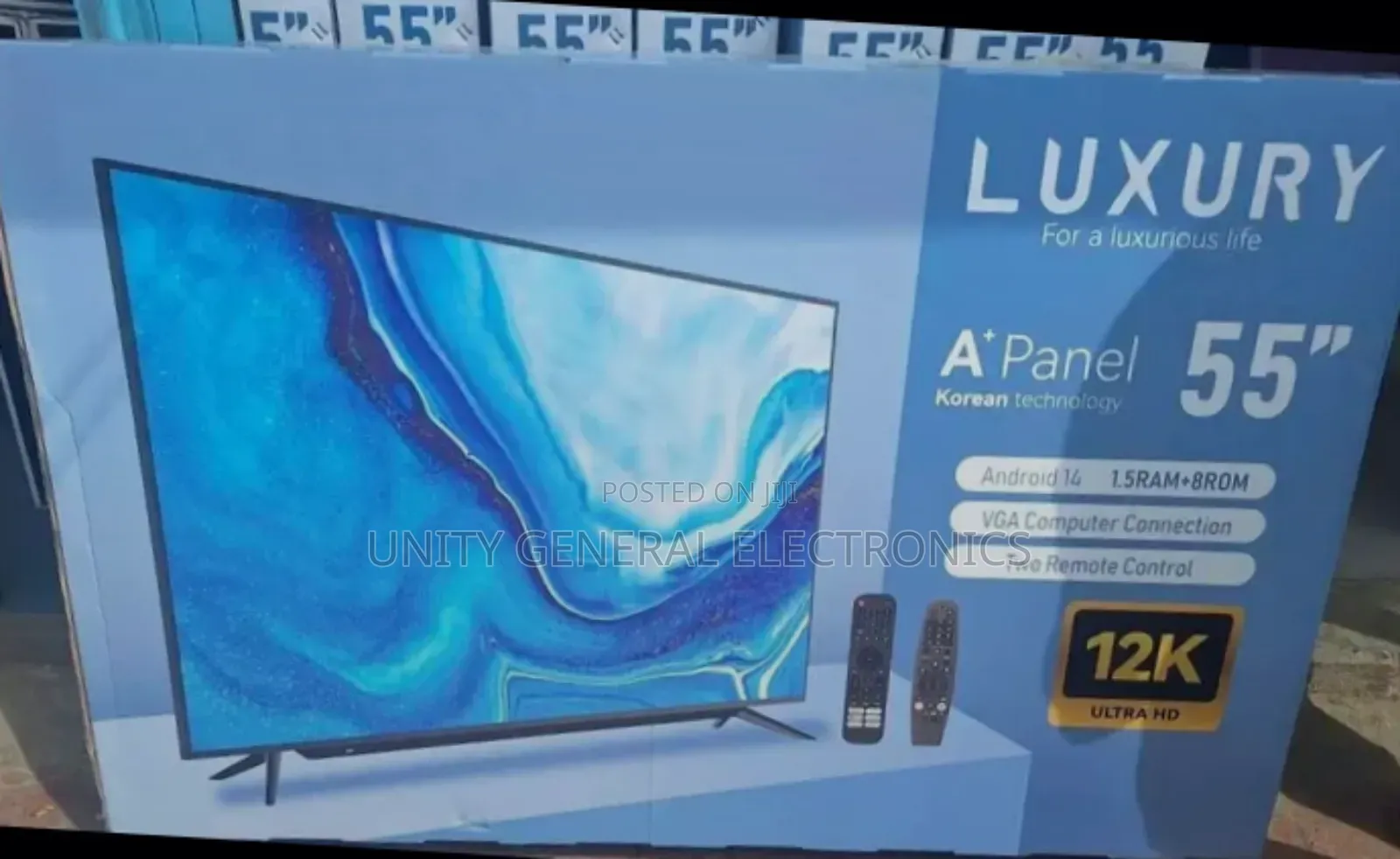 Luxiry 55" New 2025 Tv