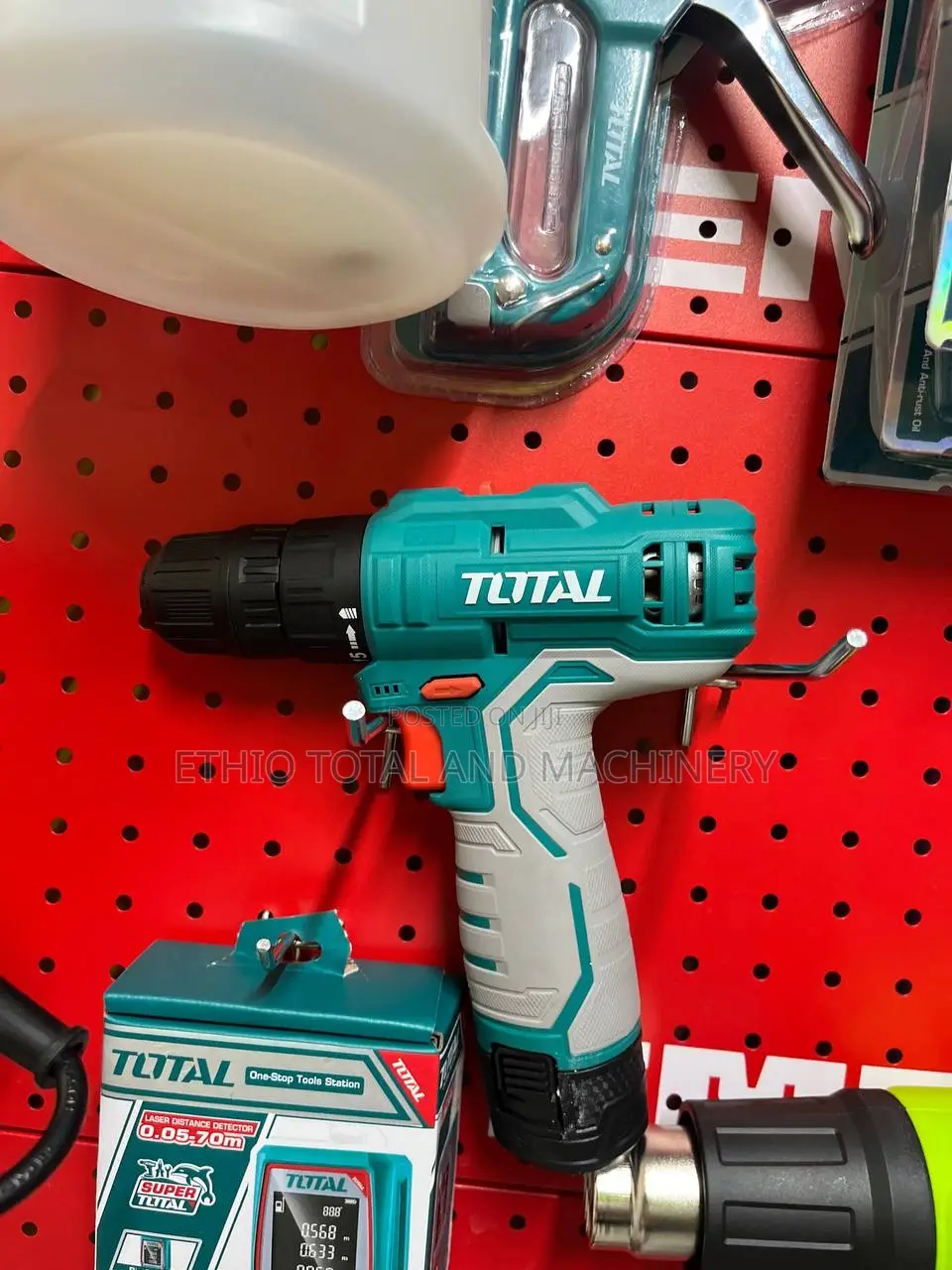 Total 12v Li-Ion Cordless Drill,