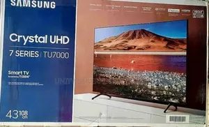 *Samsung 43" Led Smart Tv ◆ Free Delivery