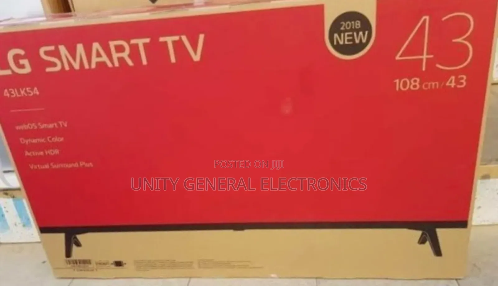 Lg 43" Webos Tv New 2022 Model