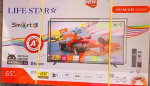 Life Star 65" Smart Tv ◆ Free Delivery