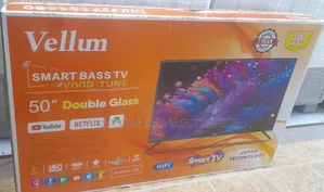 Vellun 50" Smart Double Glass Tv