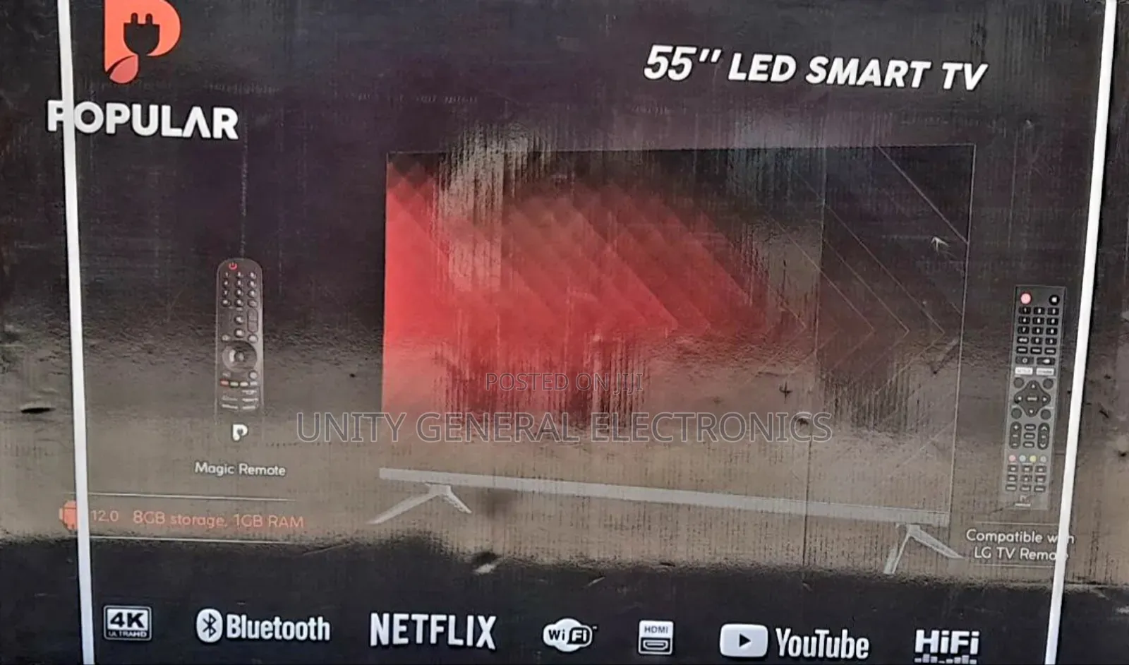 Popular 55" Qled Smart Tv