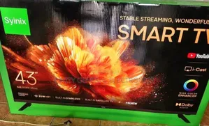 Syinix 43" Uhd Smart Android Tv