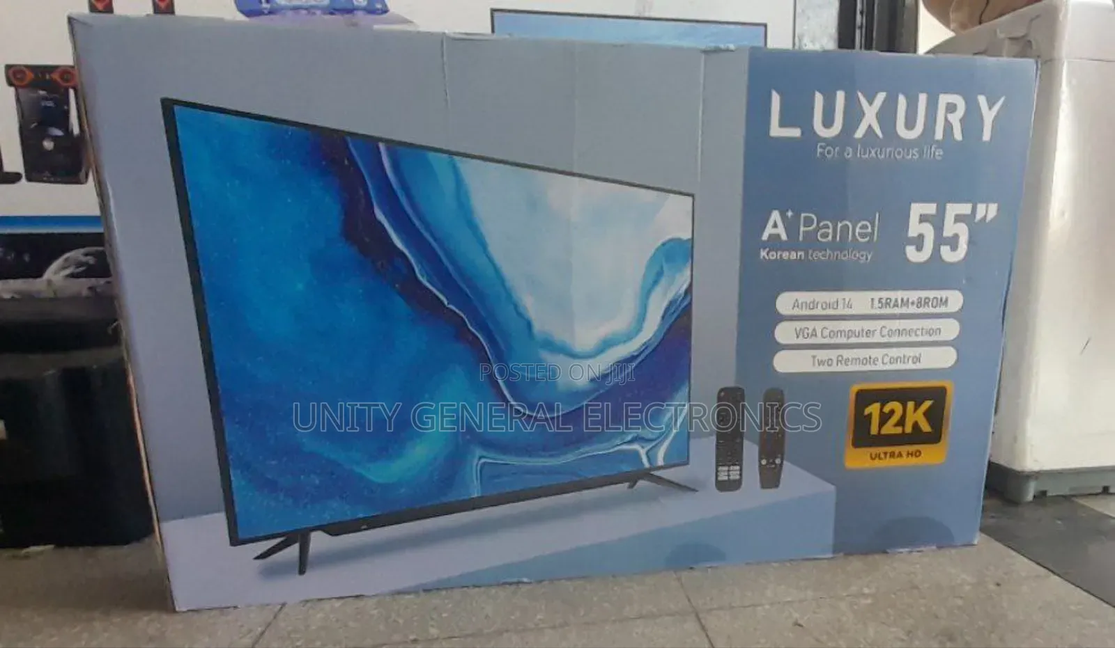 Luxury 55" Uhd Smart Tv 2025