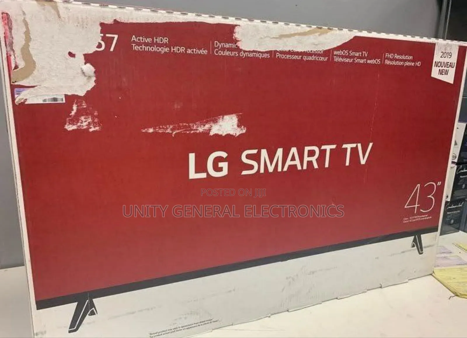 Lg 43" Uhd Smart Tv Free Delivery
