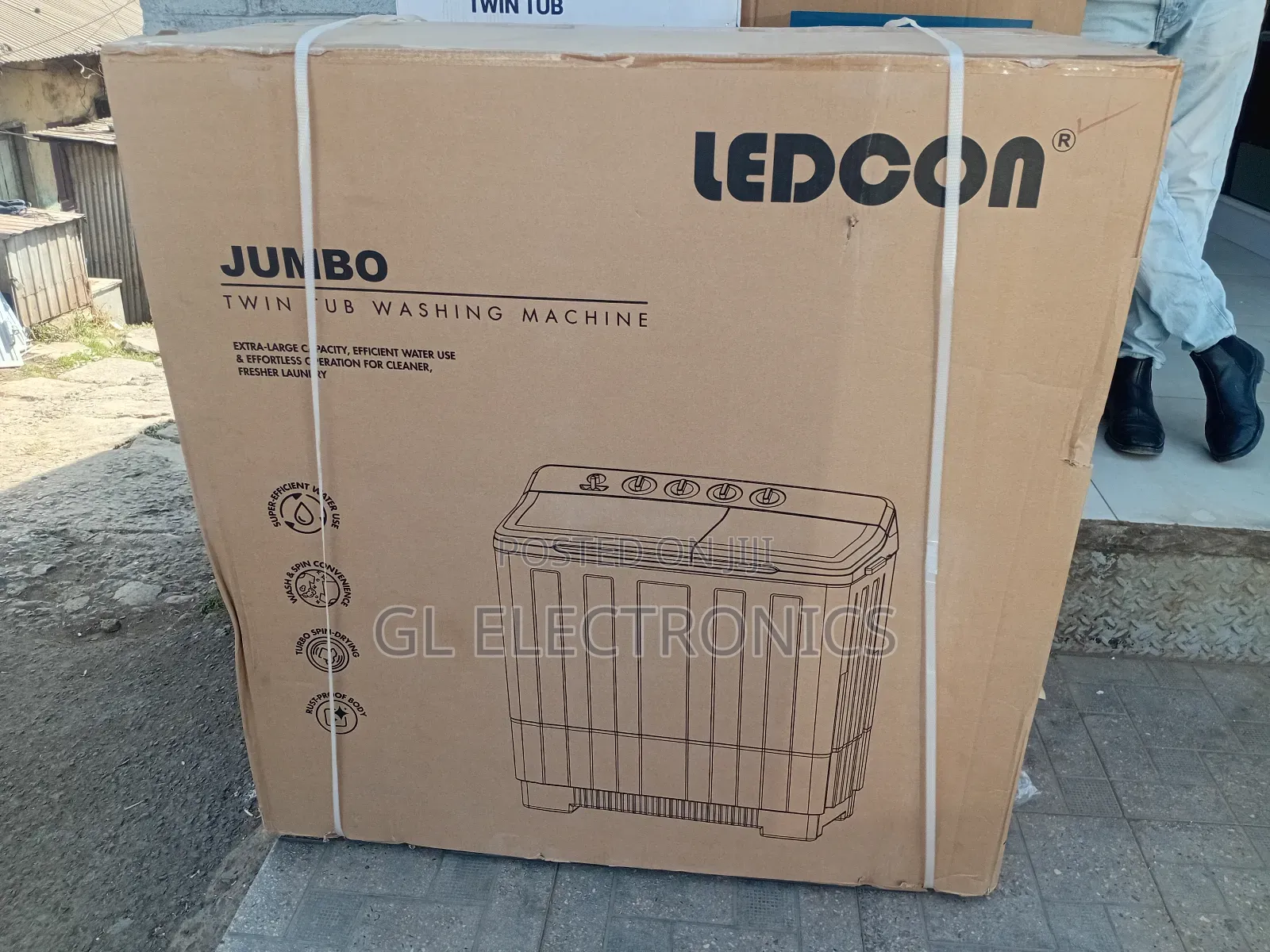 Leadcon Washing Machine 16kg