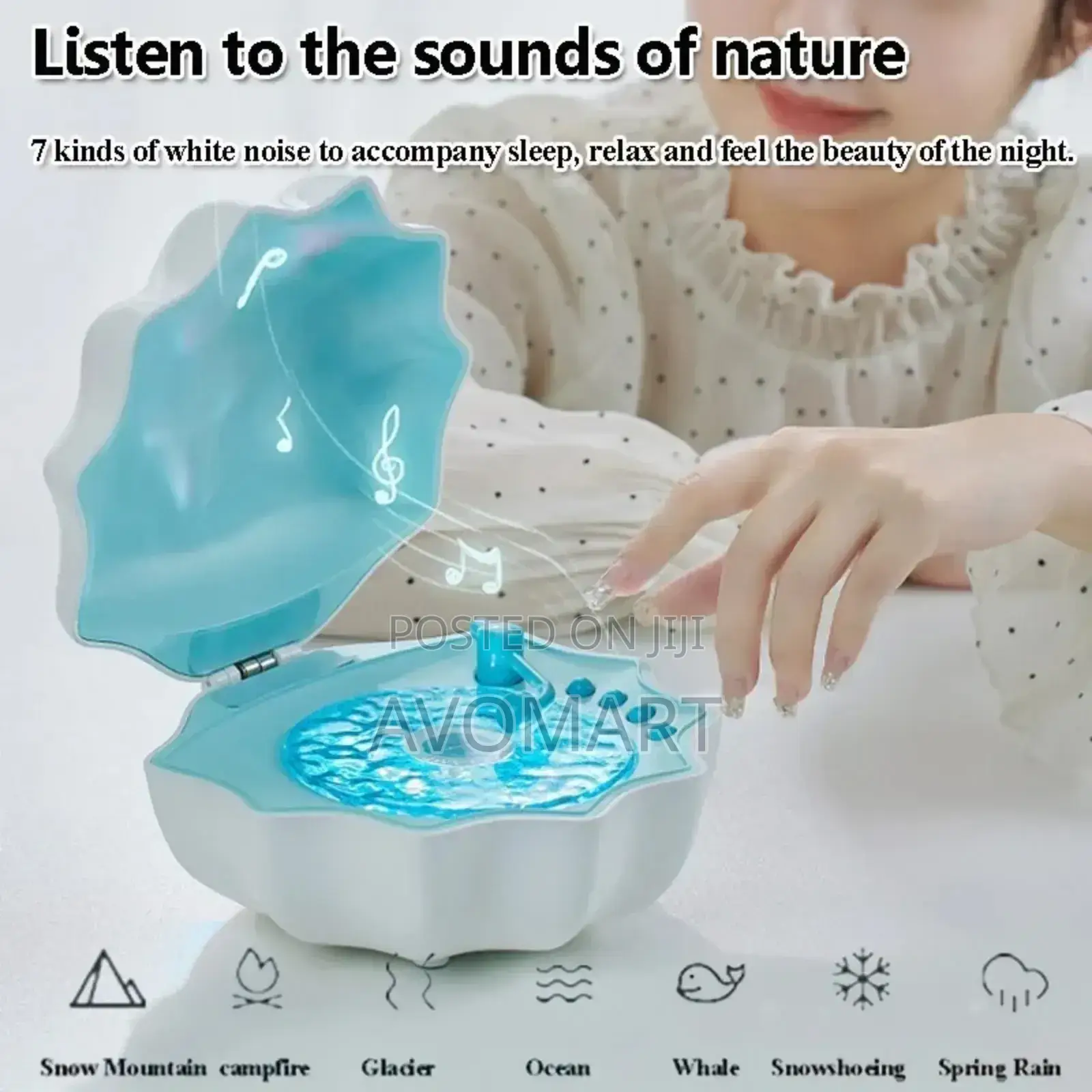 Shell Lamp With Bluetooth Speaker