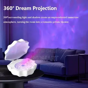 Shell Lamp With Bluetooth Speaker