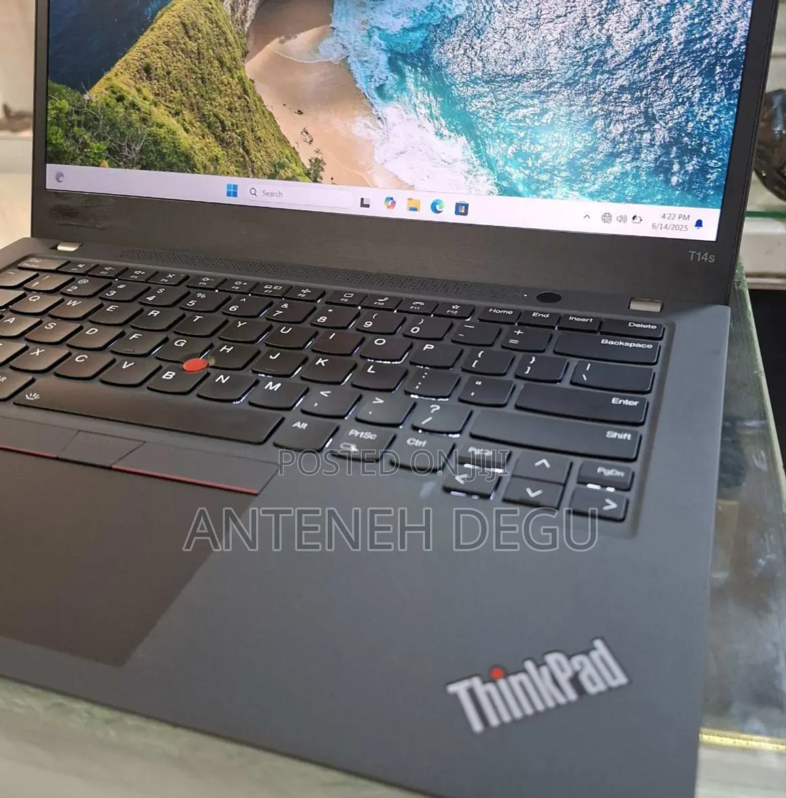 New Laptop Lenovo ThinkPad T14s G4 16GB Intel Core I5 SSD 256GB