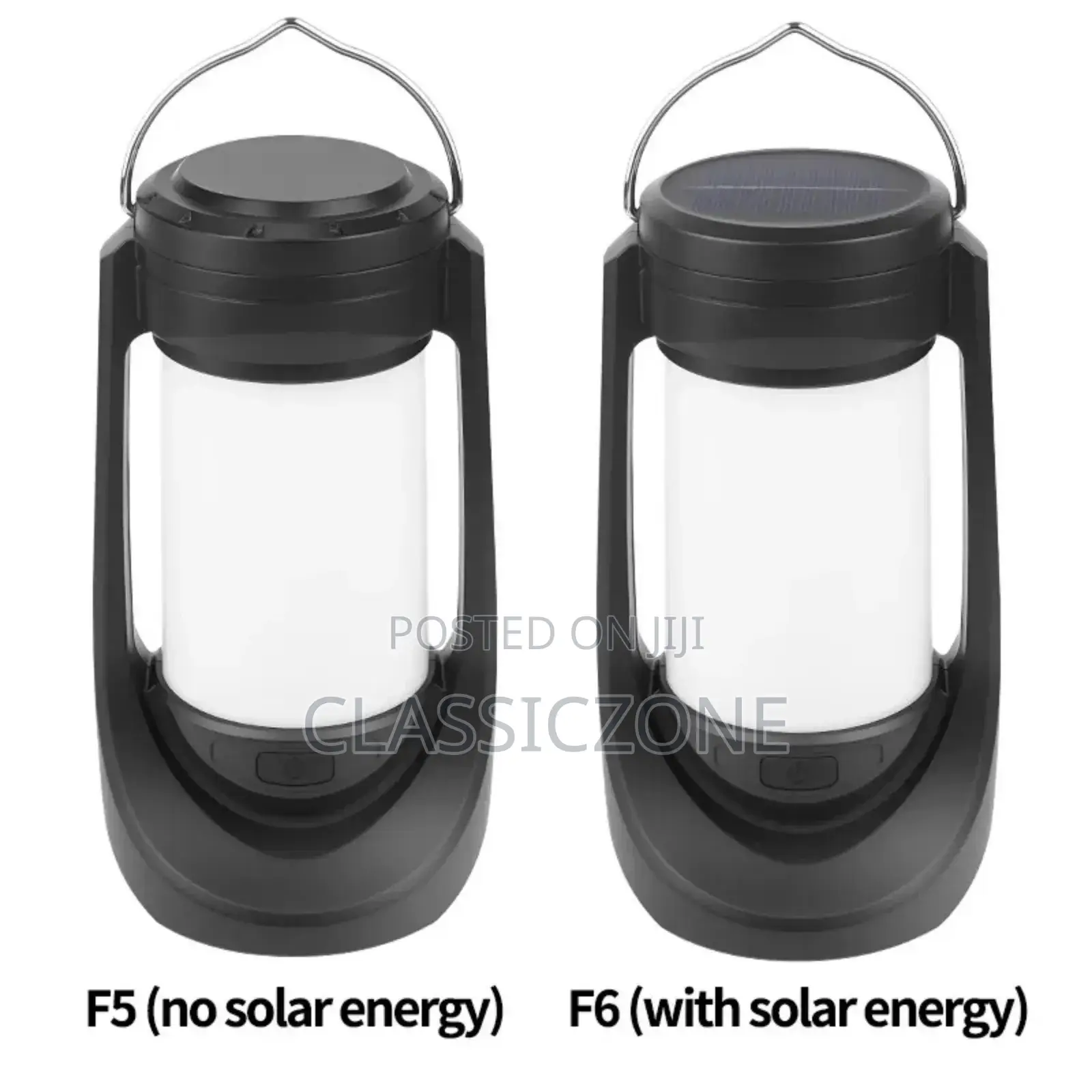 Flickering Solar Camping Light