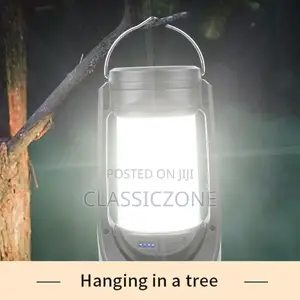 Flickering Solar Camping Light