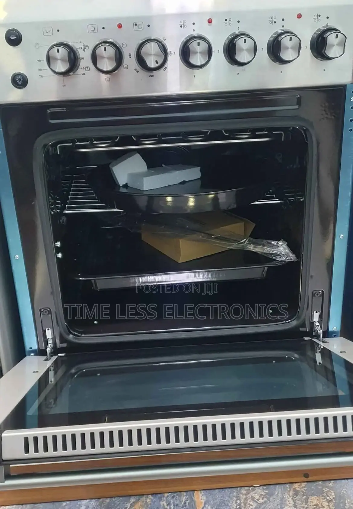 Kumtel 60×60 Standing Oven – 2 Electric + 2 Gas Burners