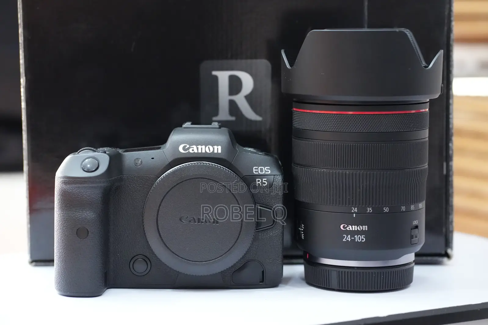 Canon R5 Digital Camera With 24-105mm Usm