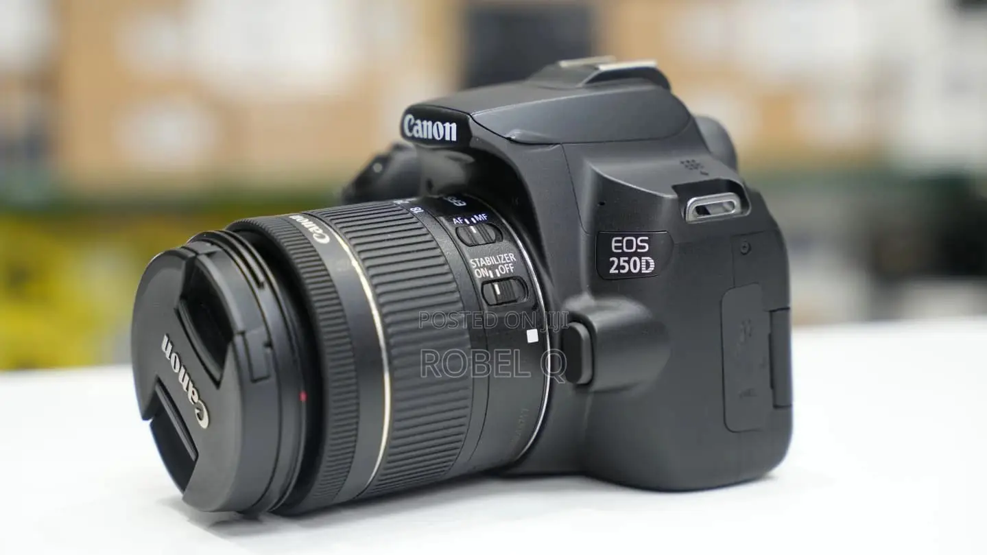 Canon Eos 250d With 18-55mm Lens