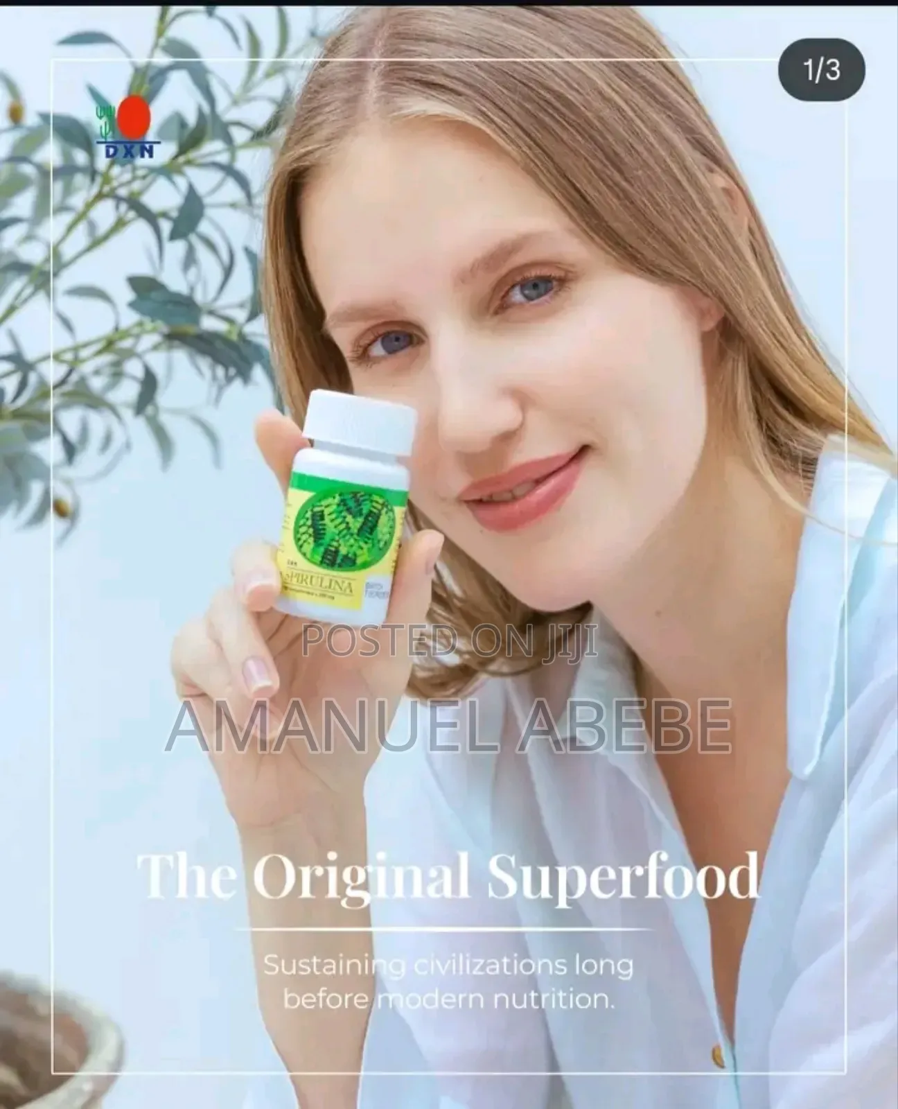 DXN Spirulina 120 Tablets