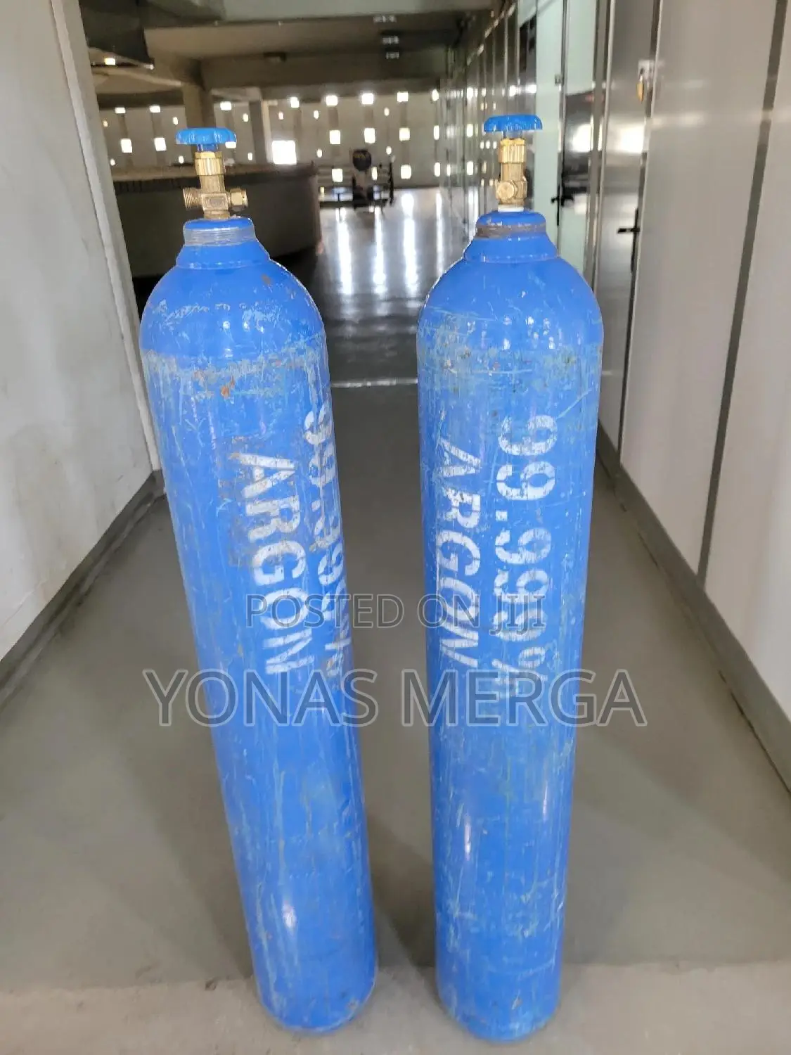 Purity Oxygen Cylinder Tank Supply Argon Ar Gas Cylinder
