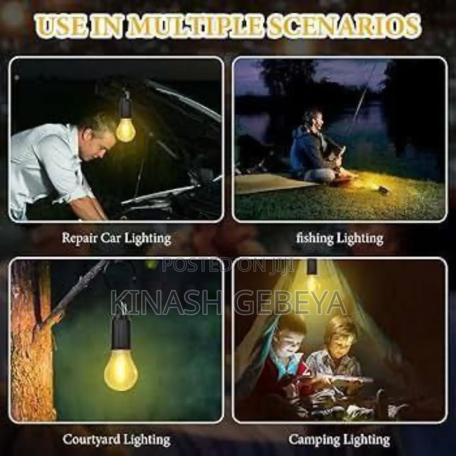 Rechargeable Camping Light