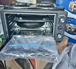 Kumtel 48l Mini Oven With 2 Hot Plates – Compact Versatile!