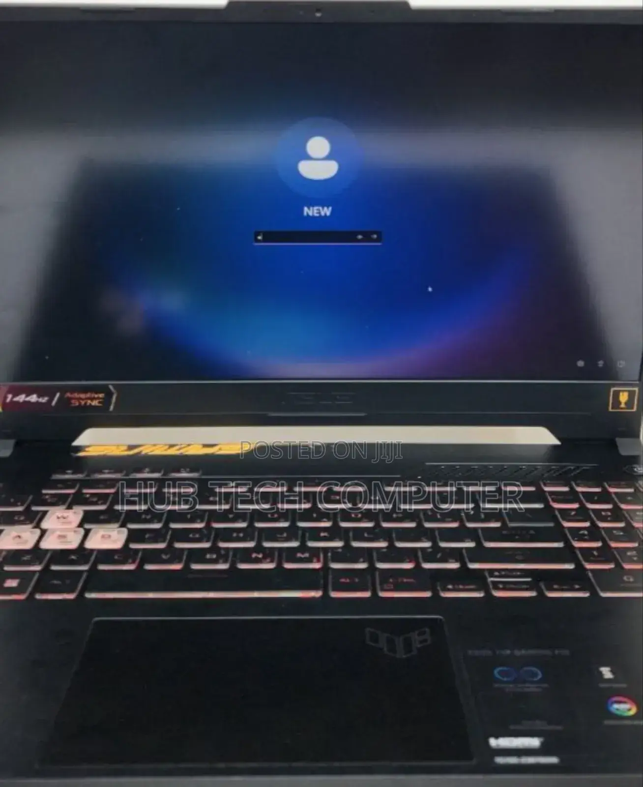 New Laptop Asus TUF Dash F15 16GB Intel Core I7 SSD 512GB