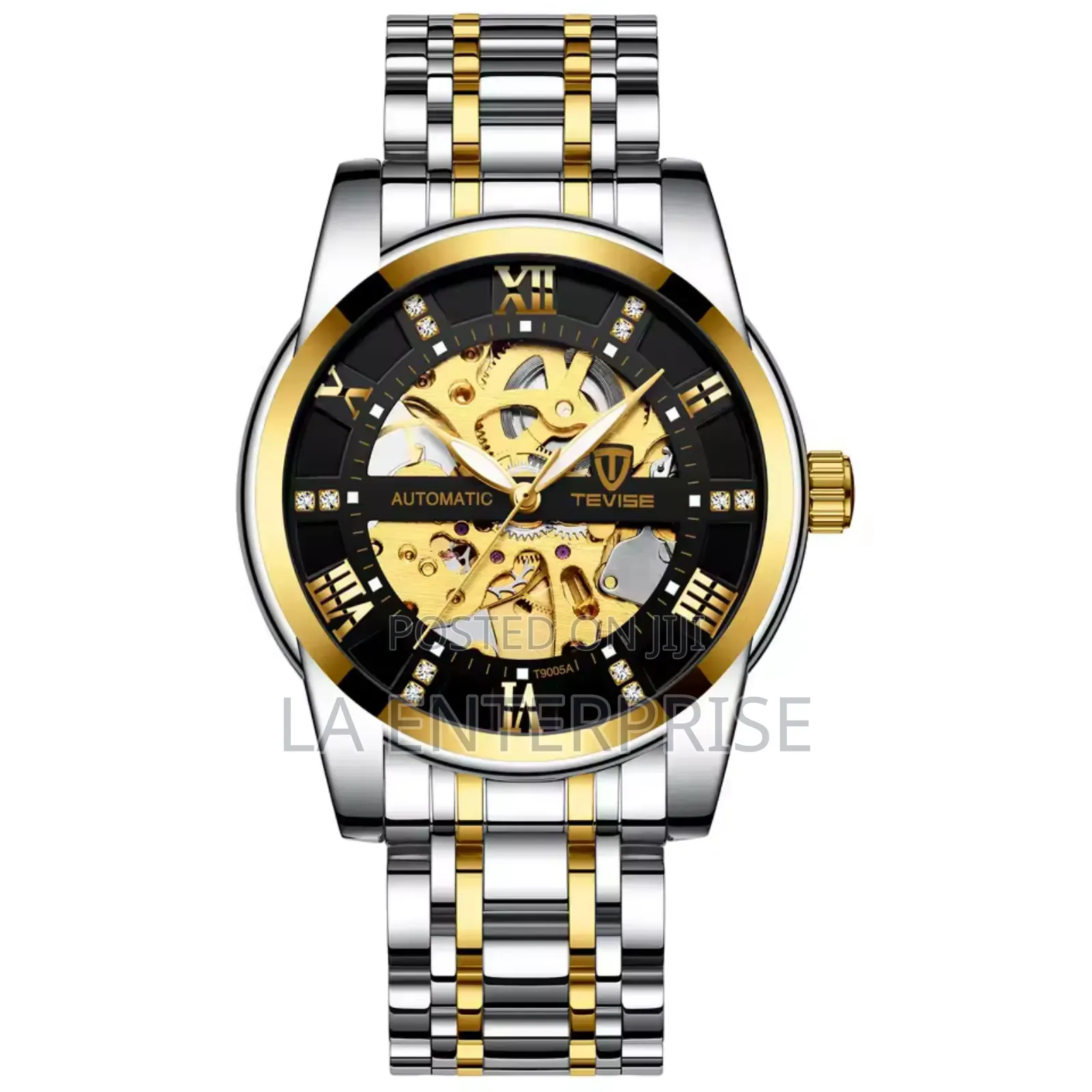 Tevise Skeleton Luxury Watch