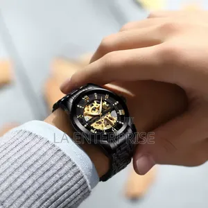 Tevise Skeleton Luxury Watch