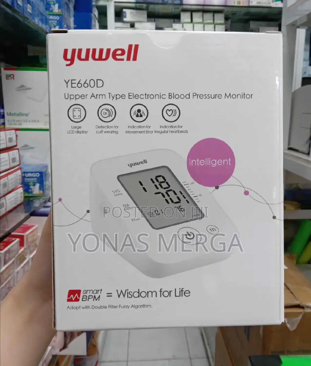 Digital Bpm邲商 Blood Pressure Monitor罔文effortless Viewing of Results