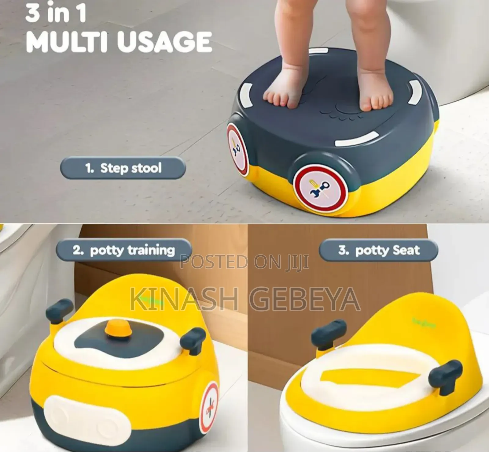 Multifunctional Baby Toilet Seat Trainer(ዘመናዊ ፖፖ