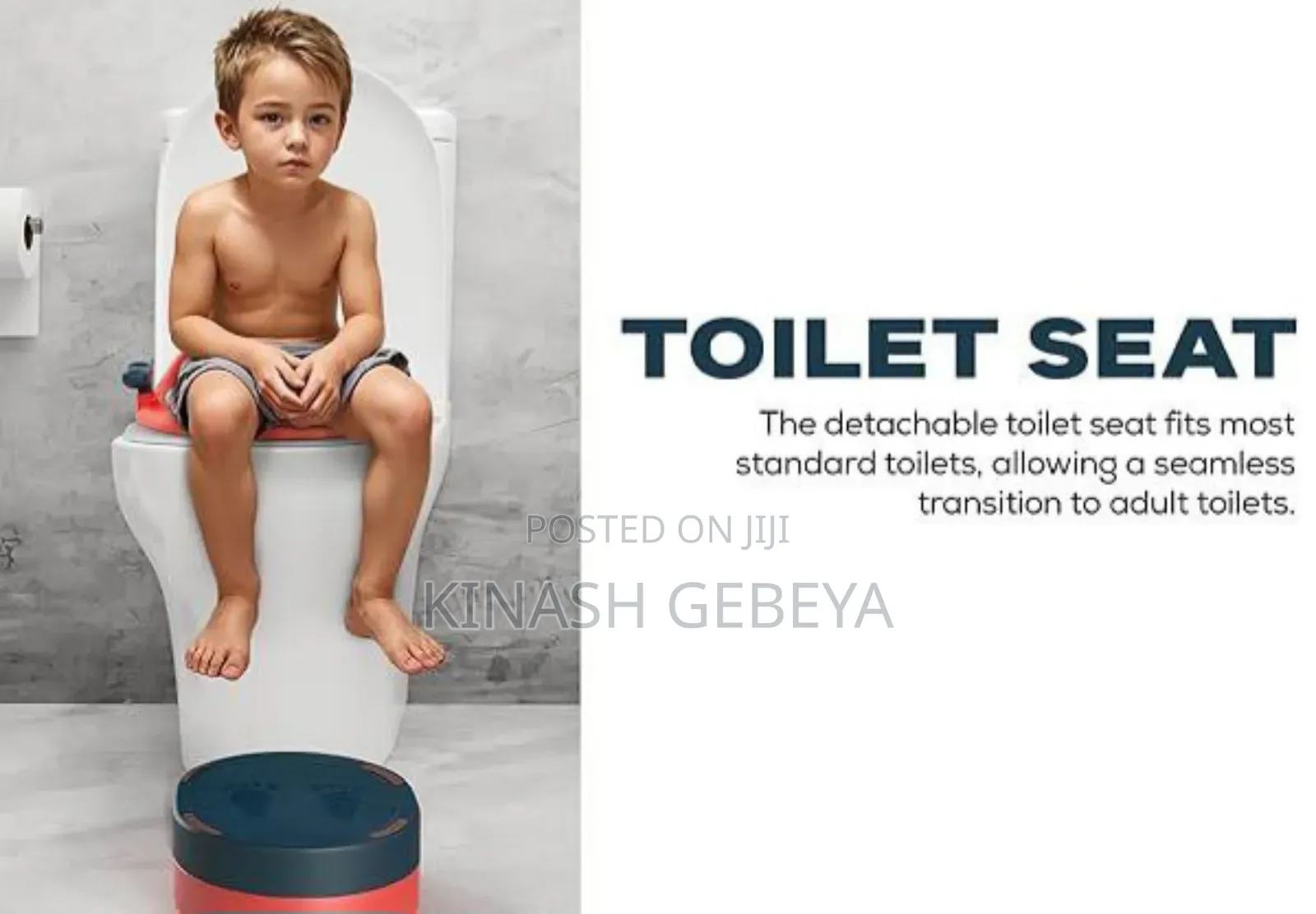 Multifunctional Baby Toilet Seat Trainer(ዘመናዊ ፖፖ