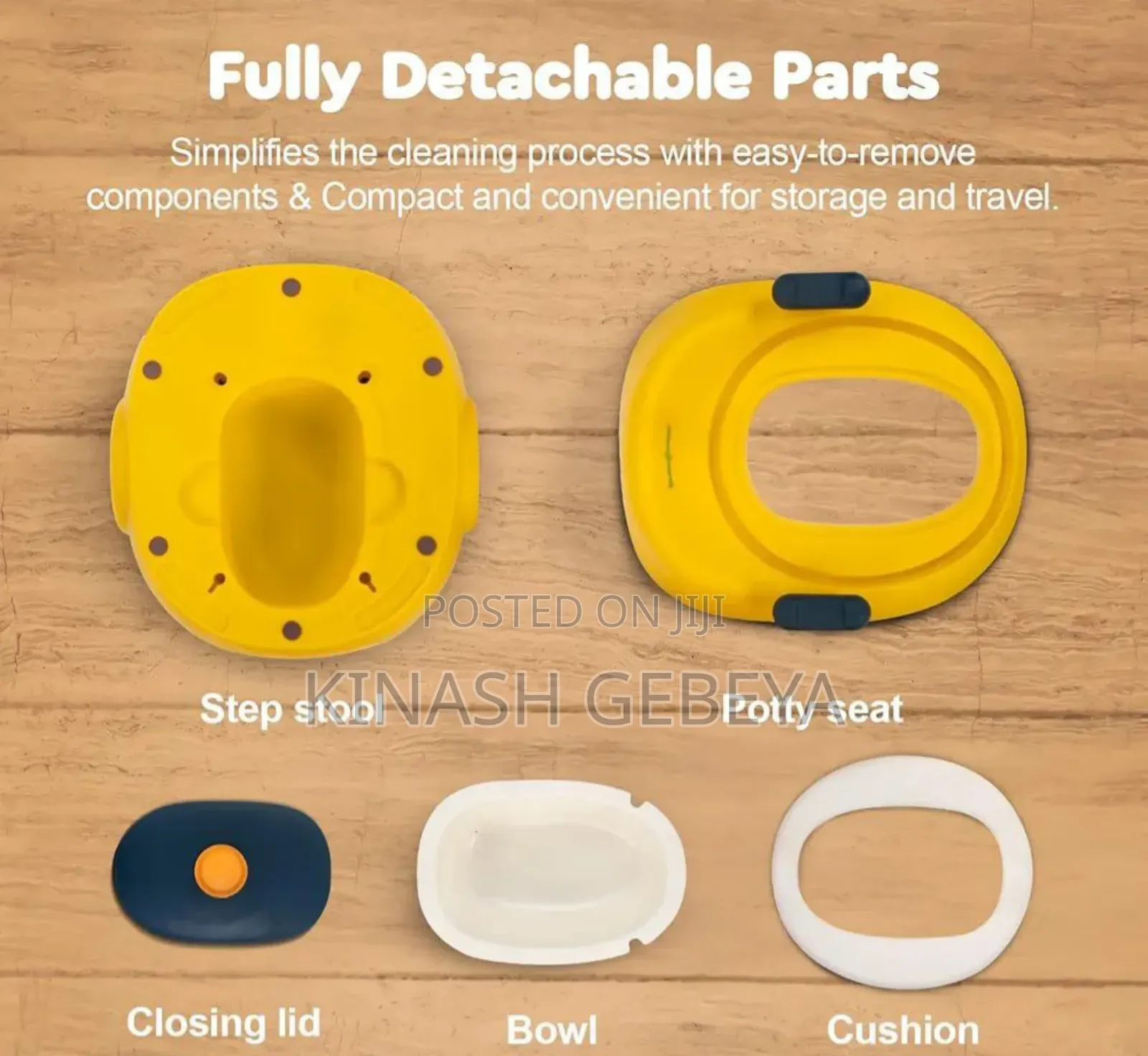 Multifunctional Baby Toilet Seat Trainer(ዘመናዊ ፖፖ