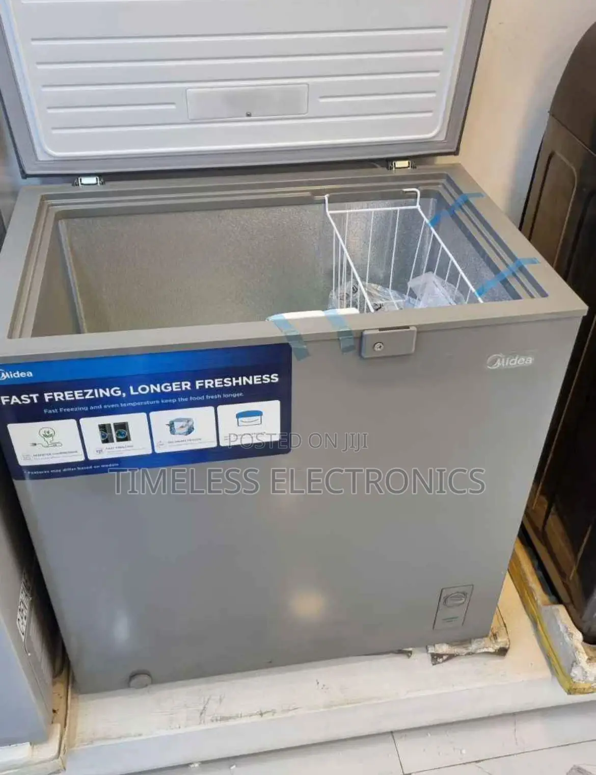 Midea 277 L Deep Refrigerator – Efficient, Spacious Reliable!