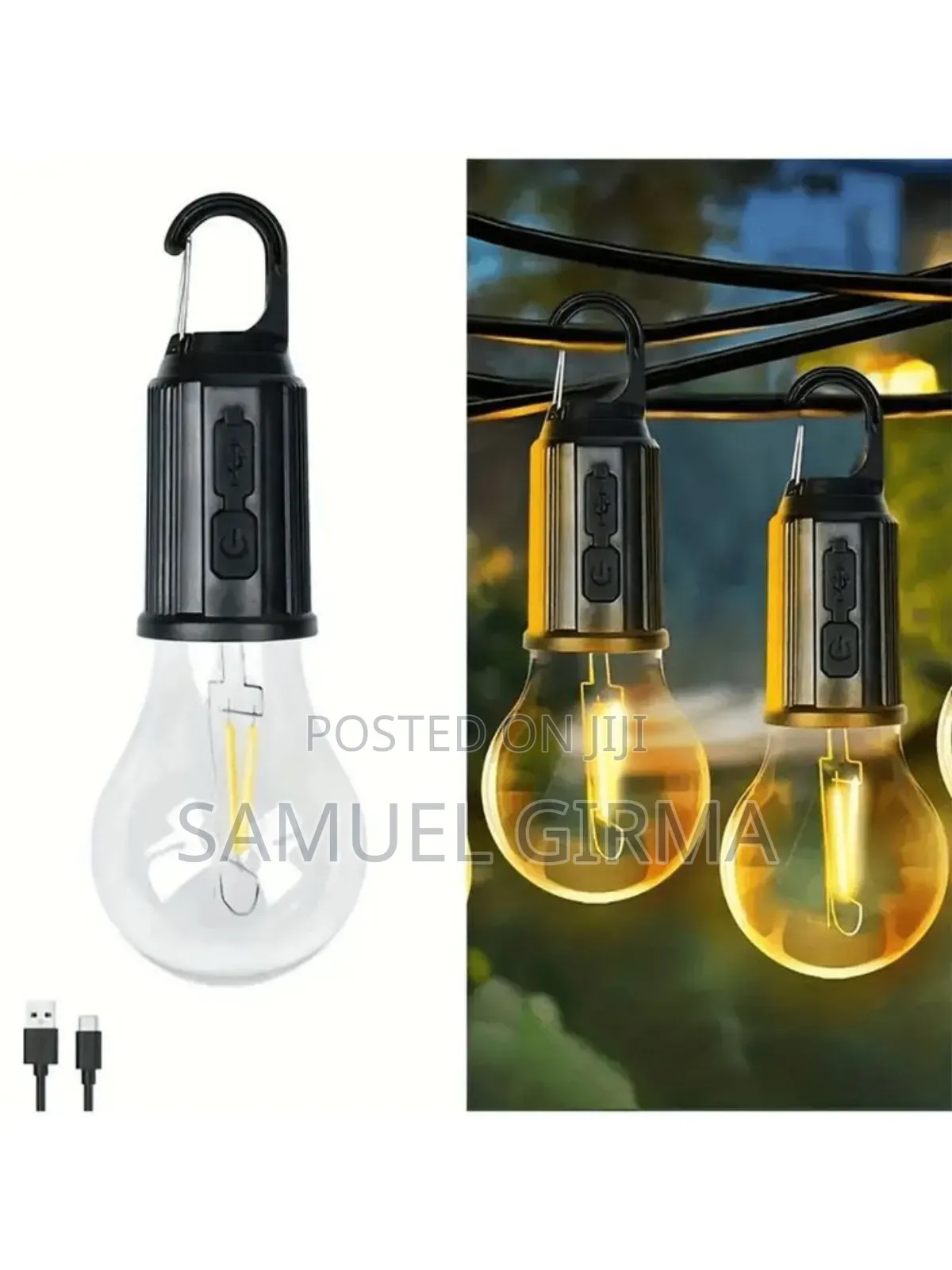  3 Different Light Modes Rechargeable Camping Light