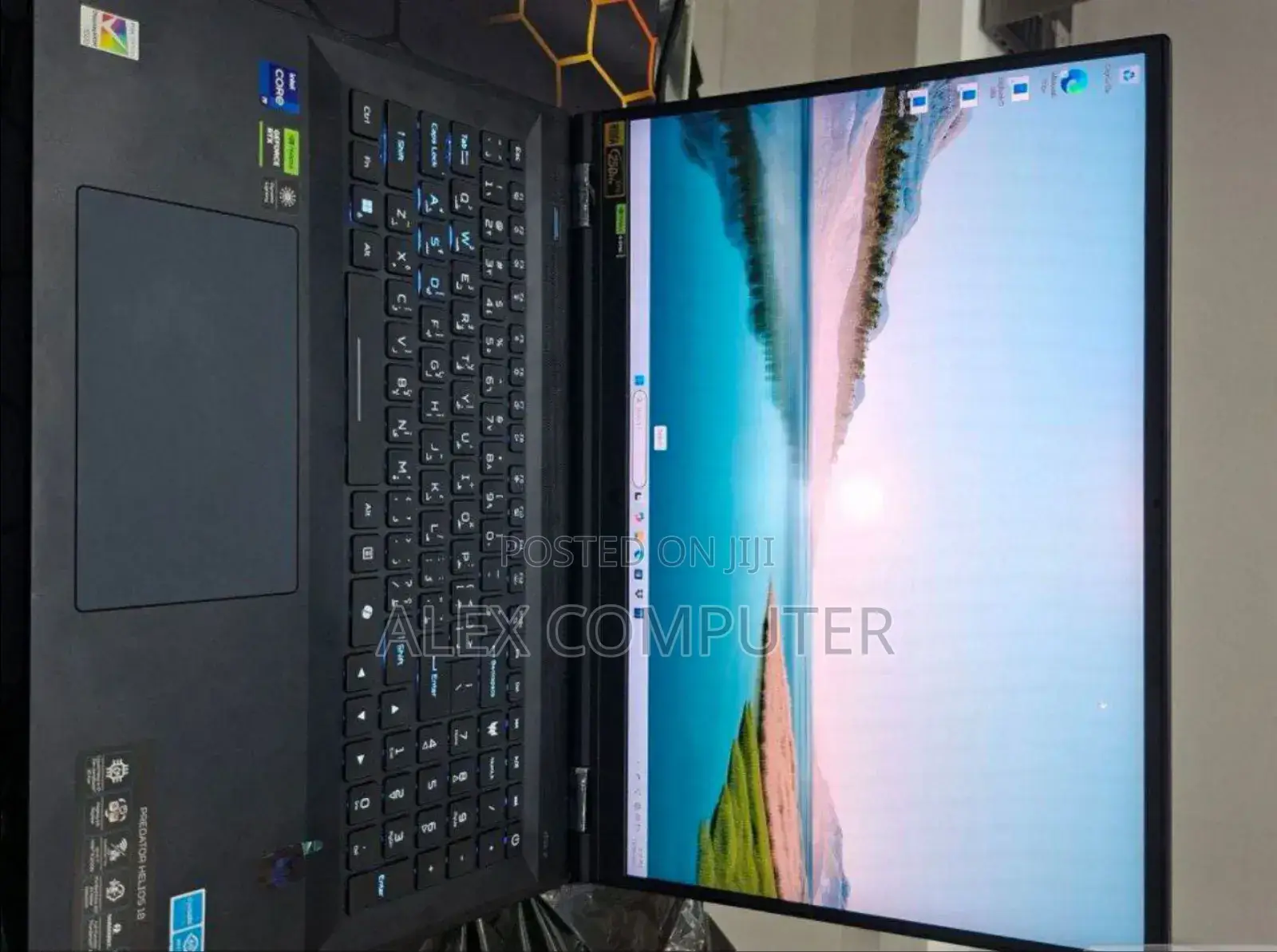 New Laptop Acer Predator Helios 18 PH18-71 32GB Intel Core I9 SSD 1T