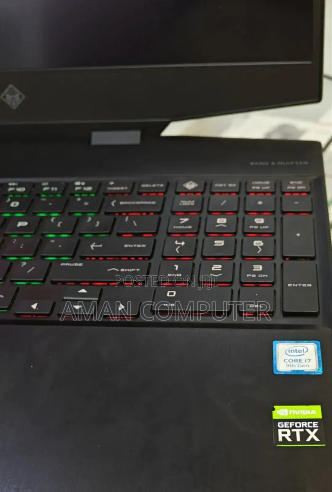 New Laptop HP Omen 15 16GB Intel Core I7 SSD 512GB