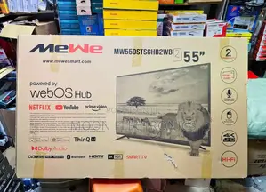 Photo - Mewe 55′′ Smart Tv – Sleek Design, Smart Performance