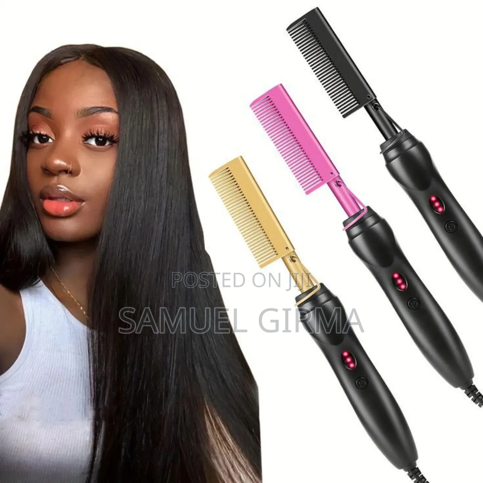 Fast Heating Electric Hair Styling Hot Comb
