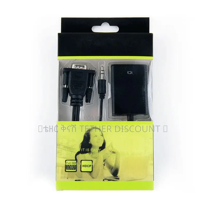 Vga to Hdmi Adapter Coverter