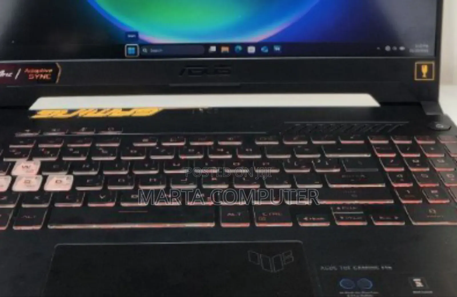 New Laptop Asus TUF Dash F15 16GB Intel Core I7 SSD 512GB