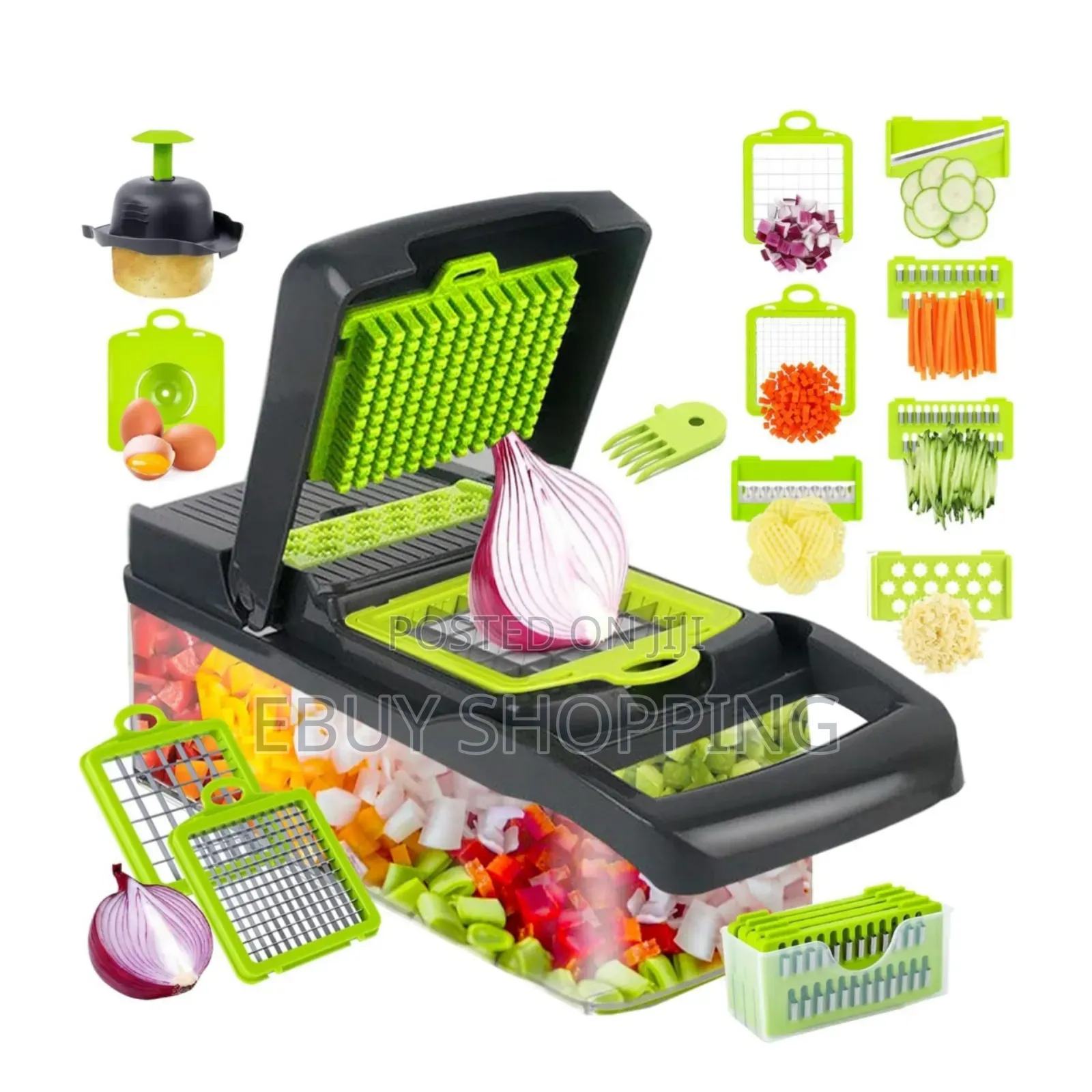 Chop Your Favorite Vegetables With The 16-in-1 Multifunctional