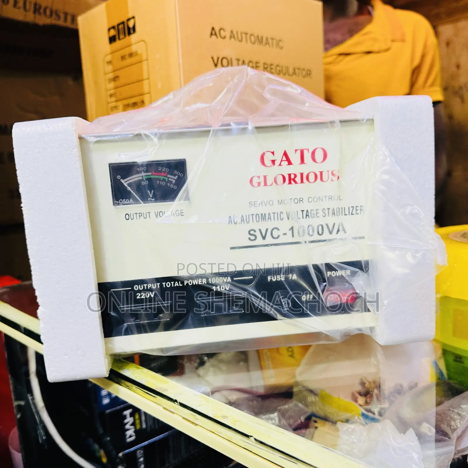 Gato Glorious 1000va Stablizer With Servo Moter Controller