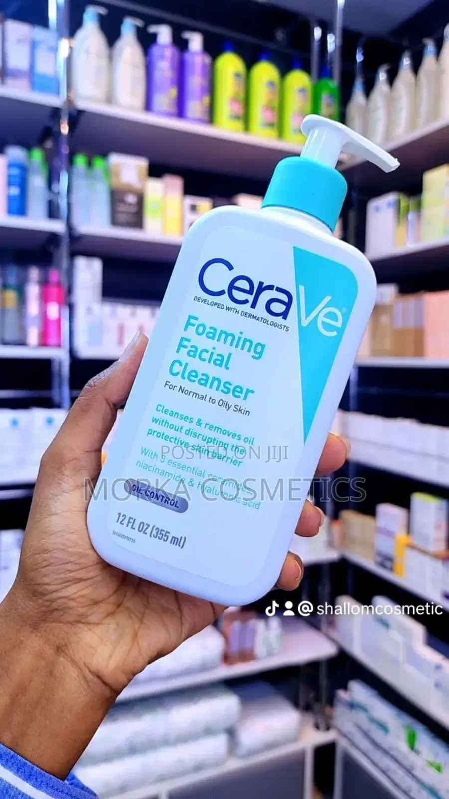 Cerave Foaming Facial Cleanse