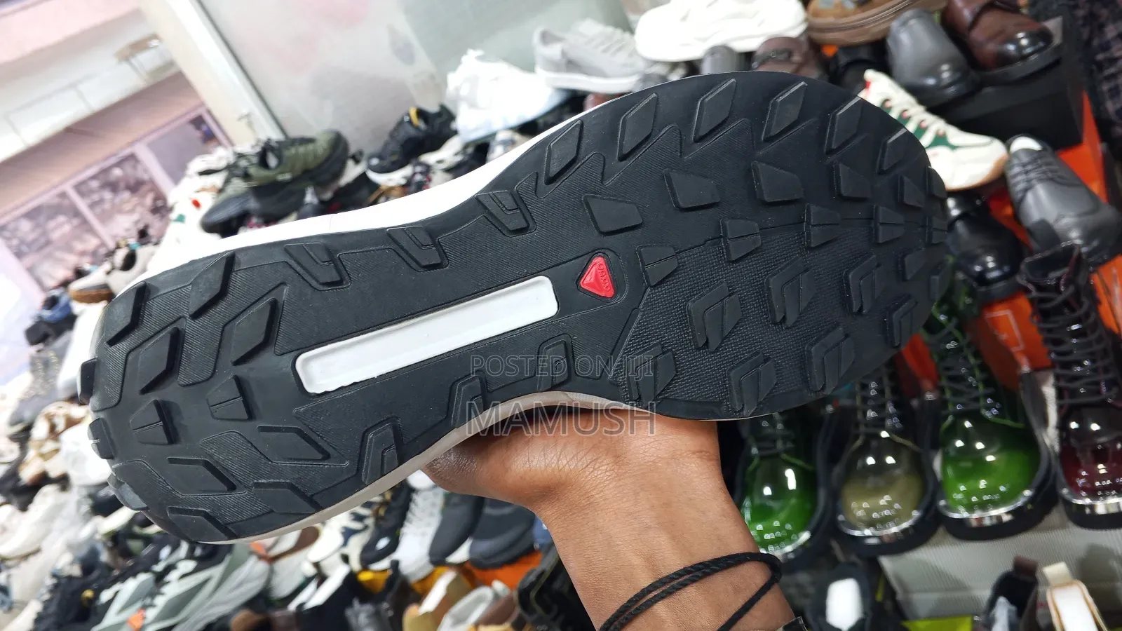 This Is a Blackout White Nautica Slip-on Athletics Sneakers