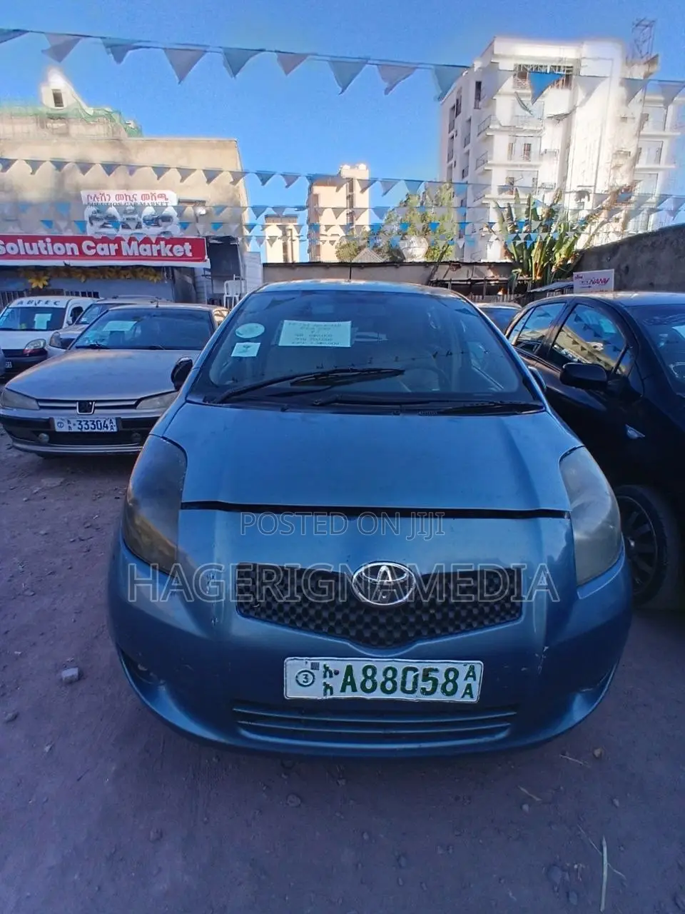Toyota Yaris 2007 Gray