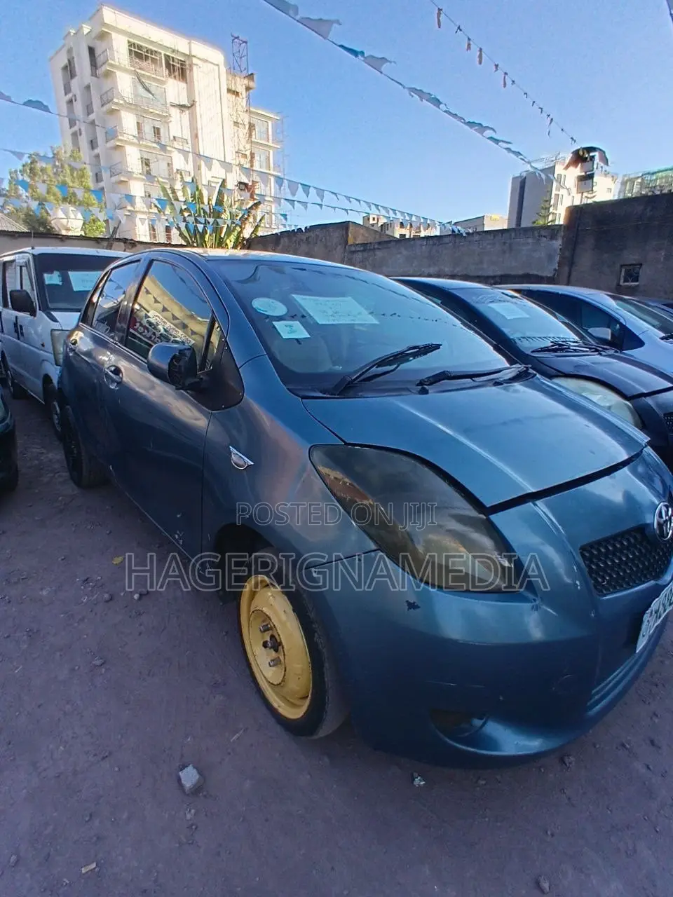 Toyota Yaris 2007 Gray