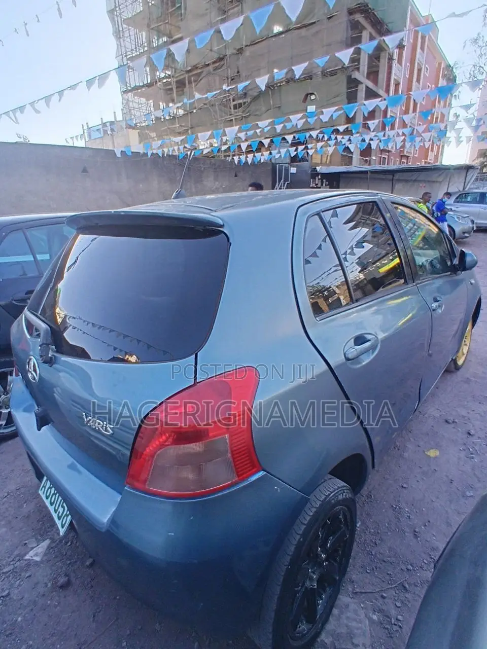 Toyota Yaris 2007 Gray