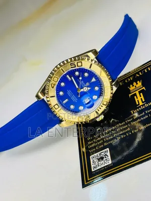 Rolex Blue Watch
