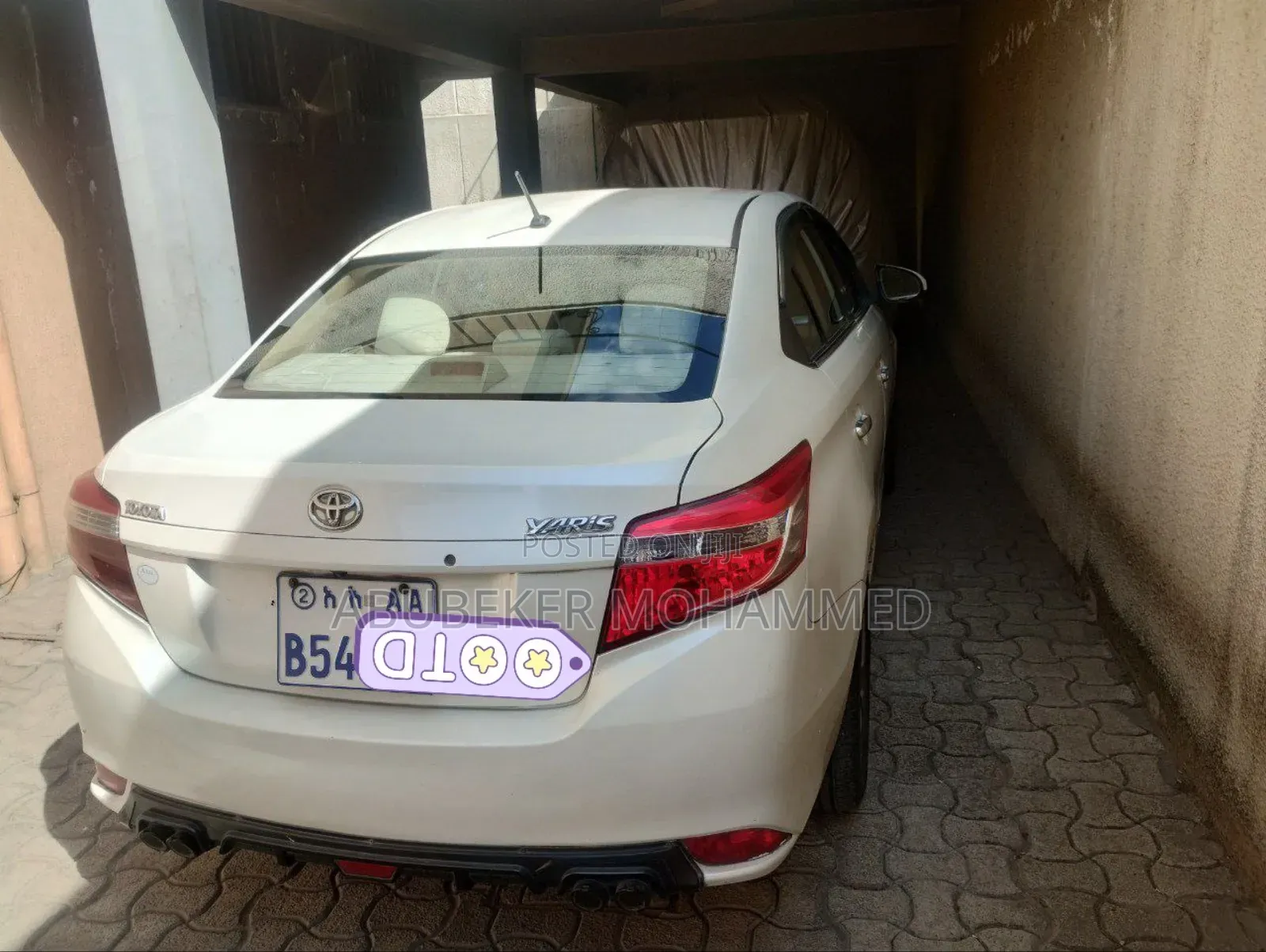 Toyota Yaris 2016 White