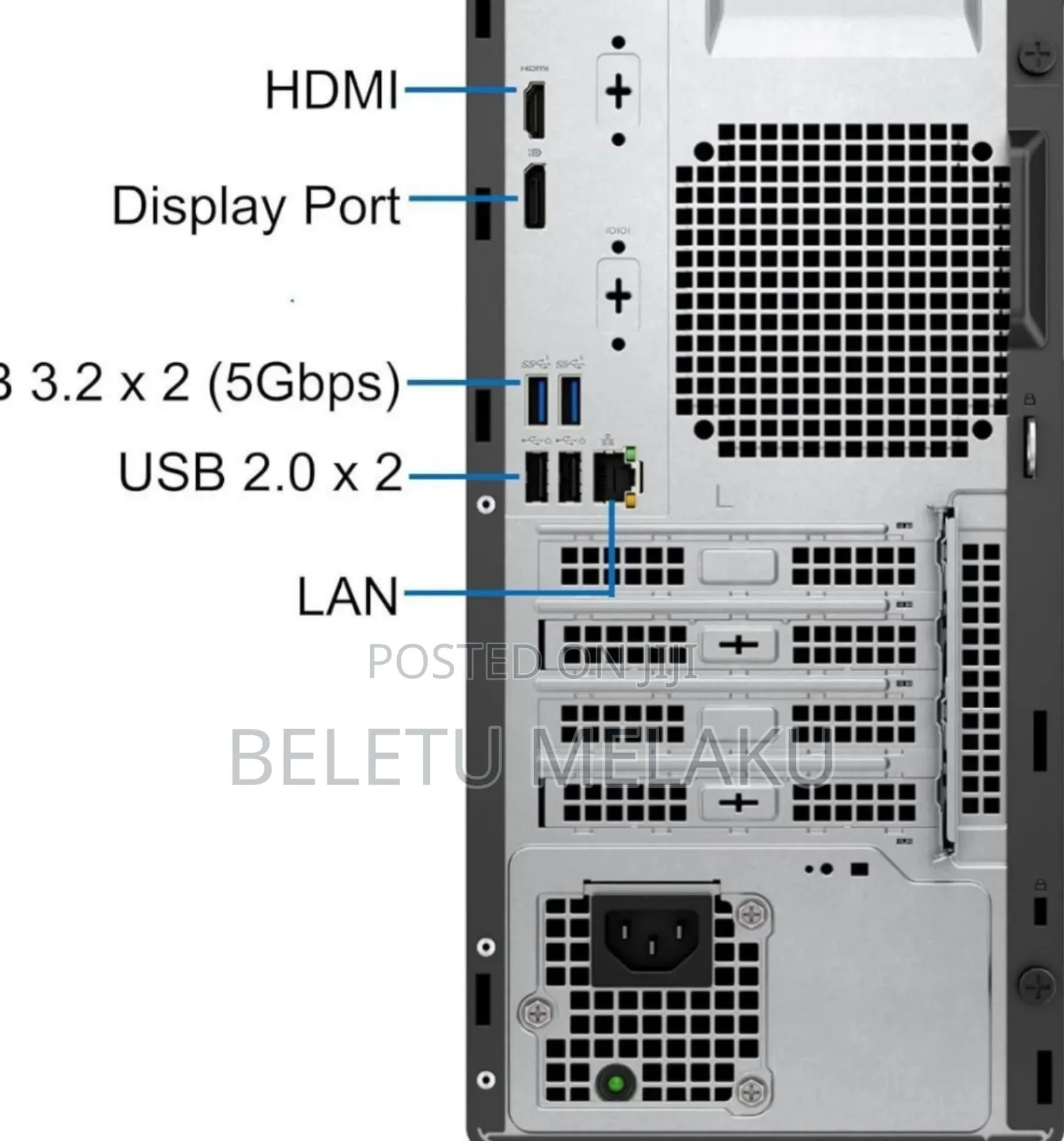 New Desktop Computer Dell Optiplex 7020 8GB Intel Core I7 SSD 512GB