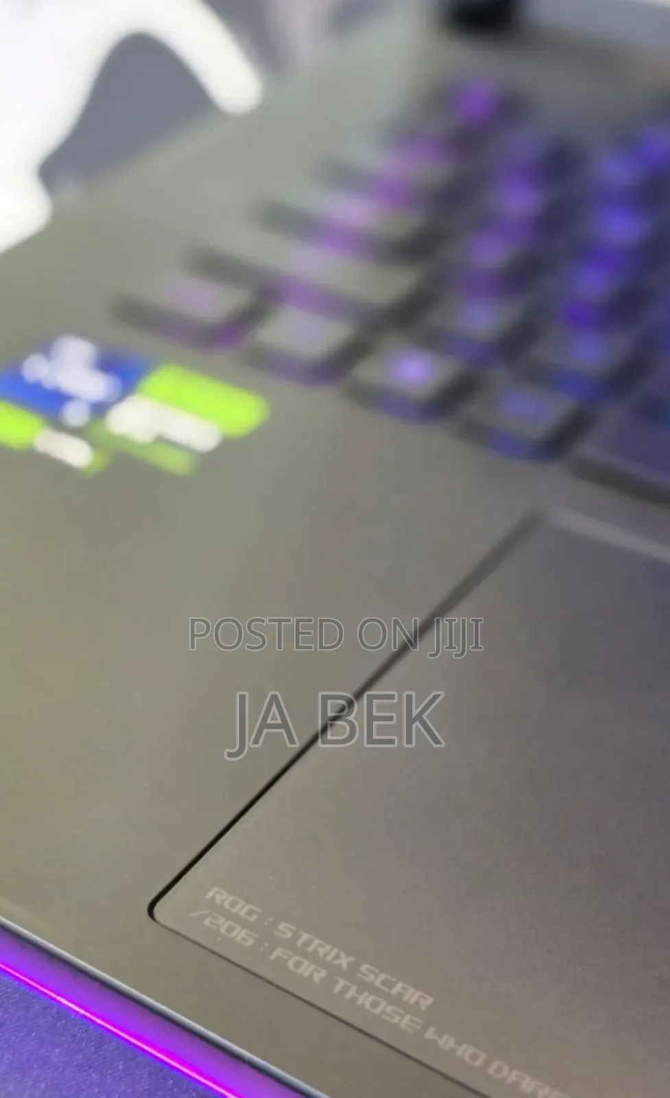 New Laptop Asus ROG Strix SCAR 15 32GB Intel Core I9 SSD 1T